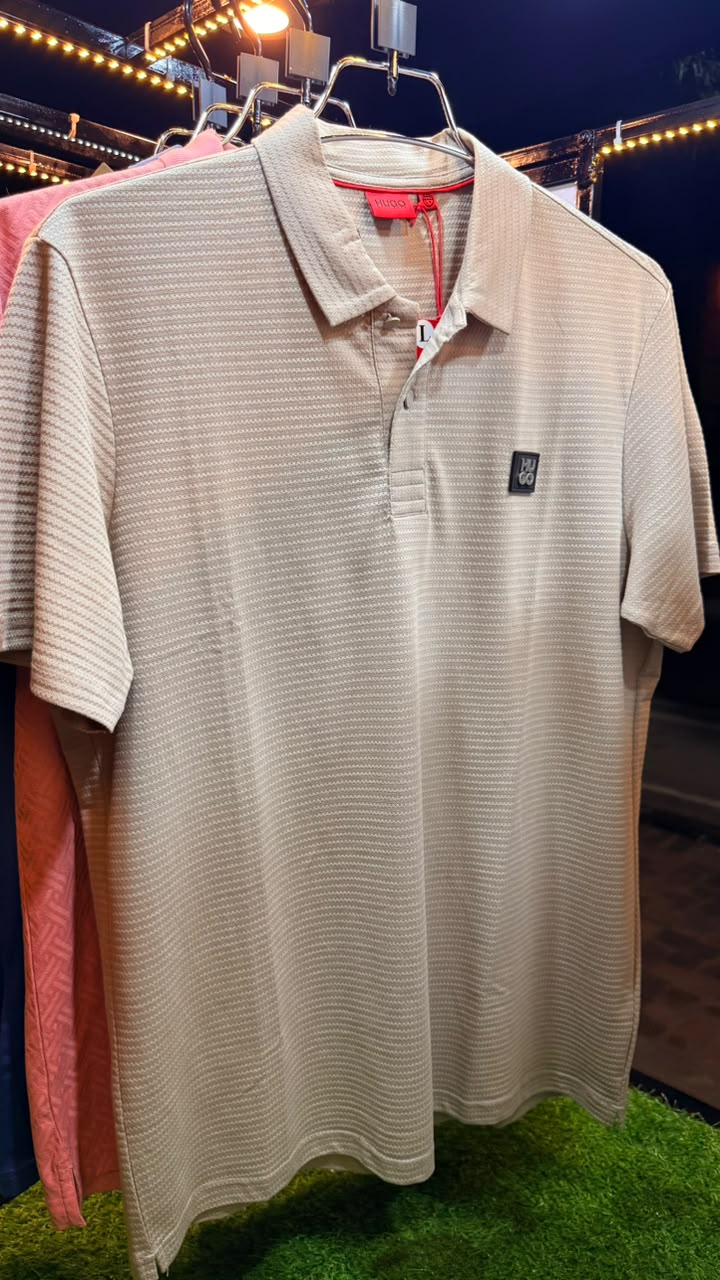 HUGO BOSS PREMIUM POLO - Metal Logo